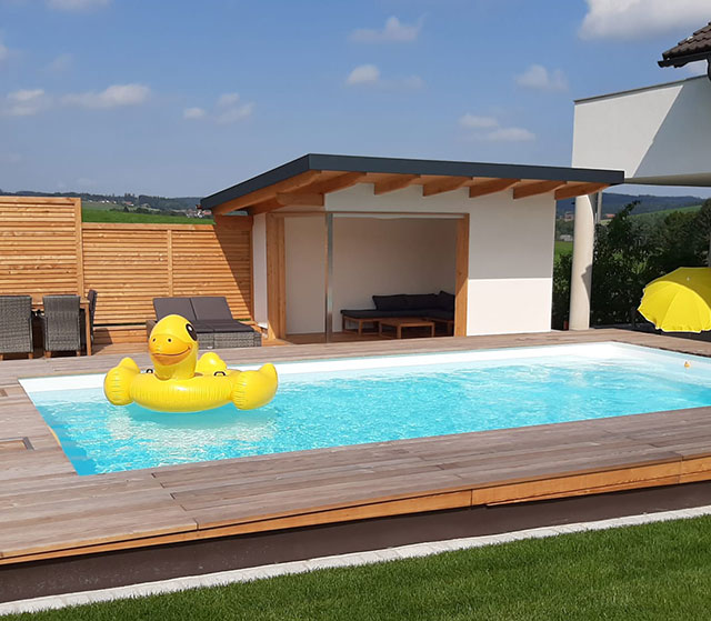 Zimmerei Huemer - Gartenhaus und Poolhaus Zimmerei Huemer - Gartenhaus und Poolhaus