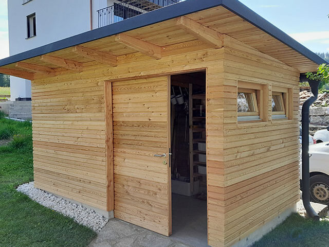 Zimmerei Huemer - Gartenhaus und Poolhaus
